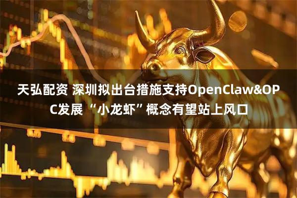 天弘配资 深圳拟出台措施支持OpenClaw&OPC发展 “小龙虾”概念有望站上风口