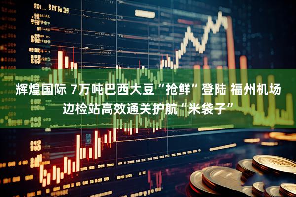 辉煌国际 7万吨巴西大豆“抢鲜”登陆 福州机场边检站高效通关护航“米袋子”
