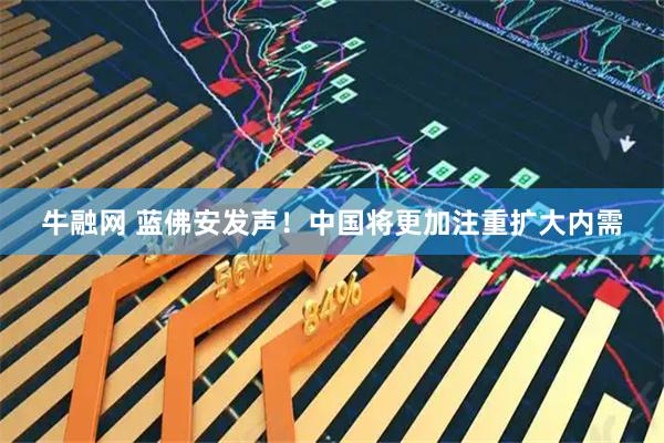 牛融网 蓝佛安发声!中国将更加注重扩大内需