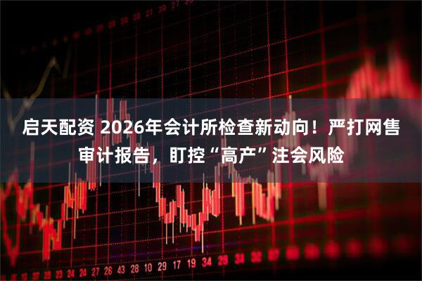 启天配资 2026年会计所检查新动向！严打网售审计报告，盯控“高产”注会风险